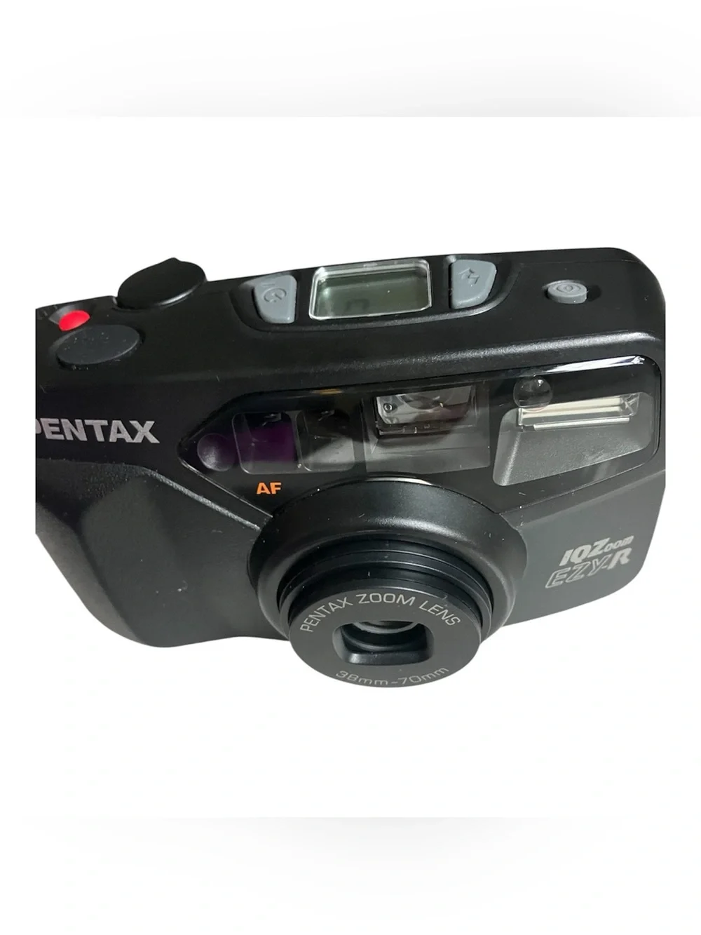Pentax IQZoom EZY-R 35mm Film Camera - Tested & Working - W/ Case & Strap